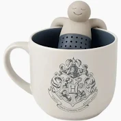 Caneca c/ Infusor p/ Chá HOGWARTS 350 ml