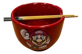 Bowl c/ Hashi 500 ml  SUPER MARIO