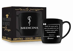 Caneca Porcelana Medicina  300ml