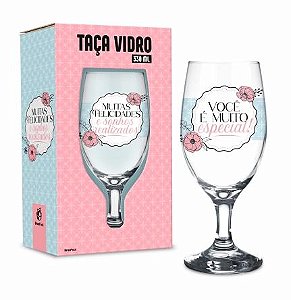 Taça Windsor Muitas Felicidades 330ml