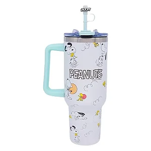 Canecão Tumbler c/ Pingente 1,15lt SNOOPY Brincando