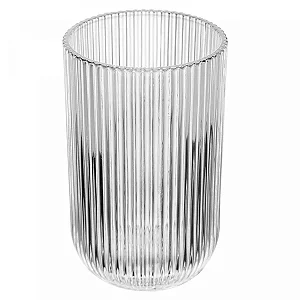 Cj 6 Copos Alto LINES 430ml Vidro