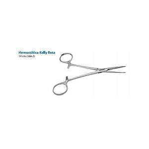 Golgran Pinça Hemostática Kelly Reta 14cm - Medical Top