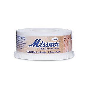 Missner Esparadrapo Impermeável Bege1,2cm x 4,5m