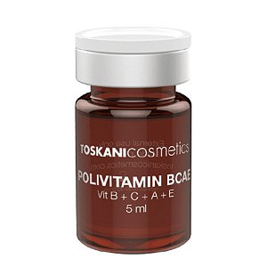 Toskani Polivitamin BCAE Caixa Com 5 Frascos De 5ml