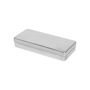 Fami Estojo Liso de Inox Econox 18x8x3cm