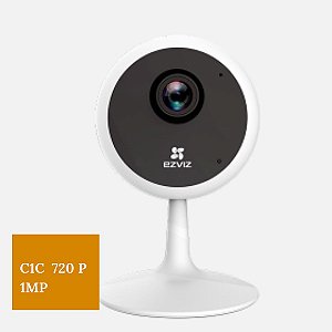 CÂMERA IP CUBO 1MP INTERNA IR 10M WDR AUDIO BIDIRECIONAL SDCARD WIFI - C1C 720P - EZVIZ