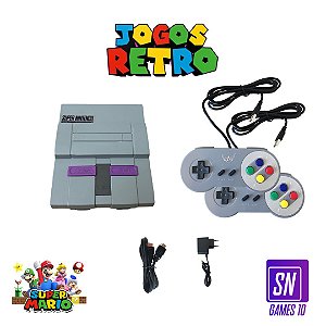 Game Retrô para Notebook/Pc com 2 controles e 1400 jogos de super nintendo  - Sn Games 10