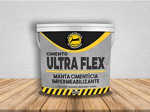 Cimento Ultra Flex 5kg - Manta Cimentícia impermeável