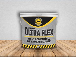 Cimento Ultra Flex 20kg - Manta Cimentícia impermeável