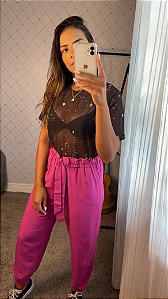 Camiseta tule constelação