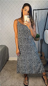 Vestido midi floral