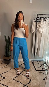 Calça azul basic