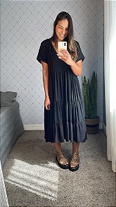 Vestido Paloma preto