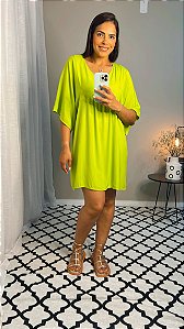 Vestido Glória  verde