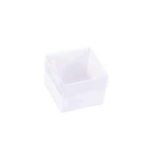 Caixa de presente 5x5x4cm - branca