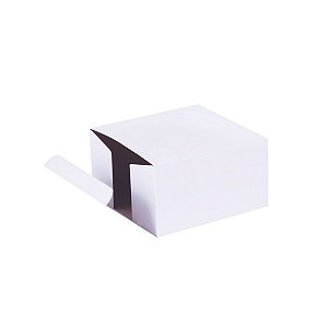 Caixa de presente 11x11x6cm - branca