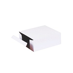 Caixa de presente 12x11x4,5cm - branca