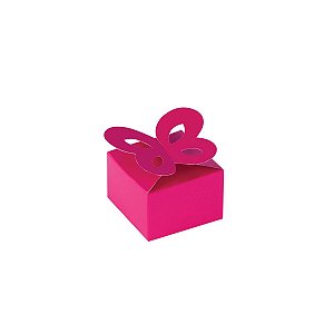 Caixa de presente 3x4,5x4,5cm - pink
