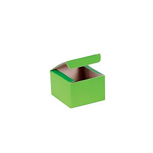 Caixa de presente 5,9x5,9x4cm - verde