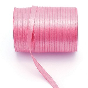 Fita de cetim Gitex nº1 - 7mm c/100mts - 183 rosa chiclete