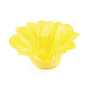 Forminhas para doces Bouganville Ravena cx c/40UN - amarelo vivo