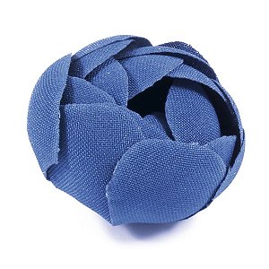 Forminhas para doces Camélia Fechada - azul médio