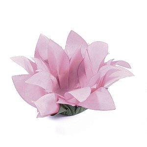Forminhas para doces Flor de Cactus cx c/40UN - rosa seco