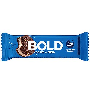 Bold Bar Cookies e Cream - 60g