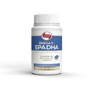 Ômega 3 EPA DHA 1G Vitafor - 60 caps