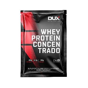 Whey Protein Concentrado Chocolate DUX - 1 Sachê (28g)