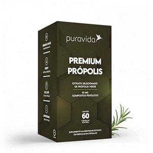 Própolis Verde Premium Pura Vida - 60 caps
