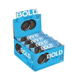 Bold Thin Cookies e Cream - Caixa 12 unid.