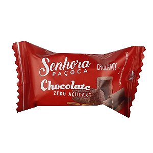 Paçoca com Chocolate Zero Açúcar Senhora - 16g