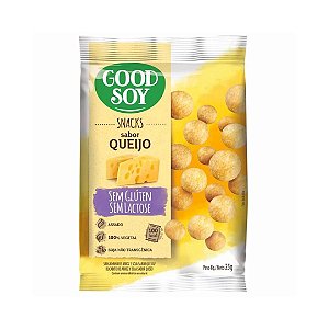 Snack S/Glúten Sabor Queijo GoodSoy - 25g