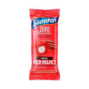 Bolinho Zero Sabor Red Velvet SuaviPan - 40g