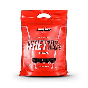 Whey 100% Pure Pounch Concentrado Integral Medica - 907g