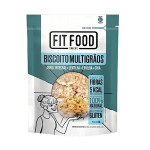 Biscoito de Arroz Multi Grãos Fit Food - 90g