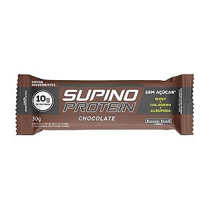 Barra de Proteina Chocolate Protein Supino - 30g