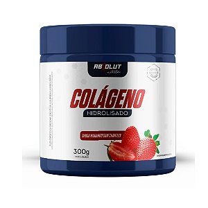 Colágeno Hidrolisado Morango Absolut Nutrition - 300g