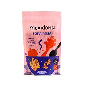 Sopa Rosa 100% Natural Mexidona - 160g