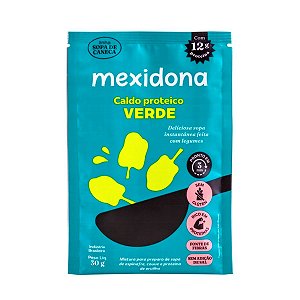 Sopa de Caneca Caldo Proteico Verde Mexidona - 30g