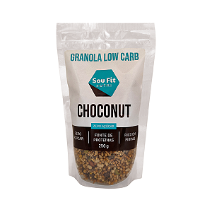 Granola Low Carb Sem Açúcar Choconut Sou Fit - 500g