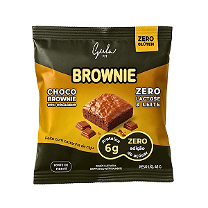 Brownie Fit Proteico - Zero Açúcar Zero Lactose Gula Fit 45g