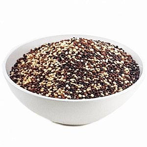 Mix Quinoa (branca, negra e vermelha) - Granel 250g