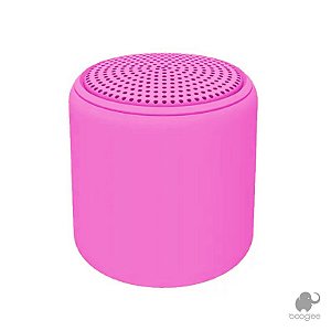 Mini Caixa de Som Bluetooth InPods LittleFUN Portátil USB  Pink