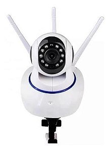Camera Ip Wifi Robozinho Baba Eletronica Com Audio Hd 1.3mp