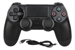 Controle Para Ps4 Playstation Play Pc Sem Fio