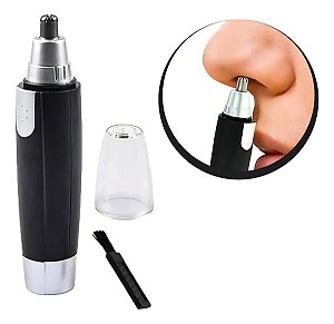 Aparador Elétrico De Pelos Faciais Nariz E Orelha Portátil