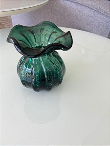 Vaso Murano Trouxinha Verde Peq